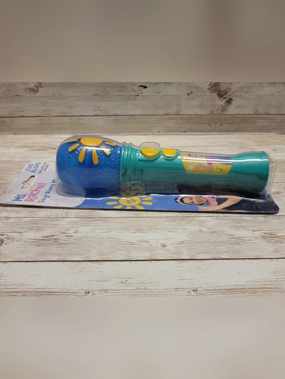 Ms. Rachel Sing Along Microphone Built In Music Light Up Toddler Toy